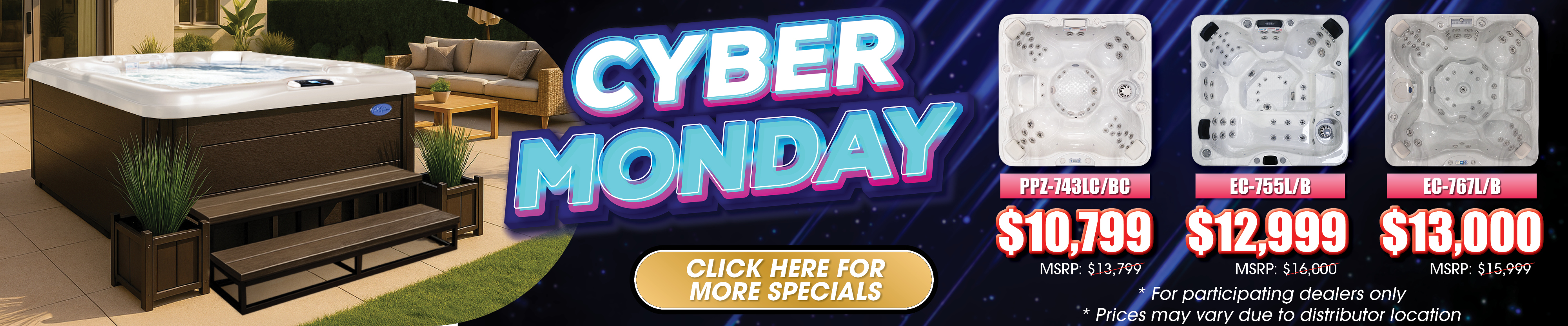 Calspas hot tub being used in a family setting - St. Catharines